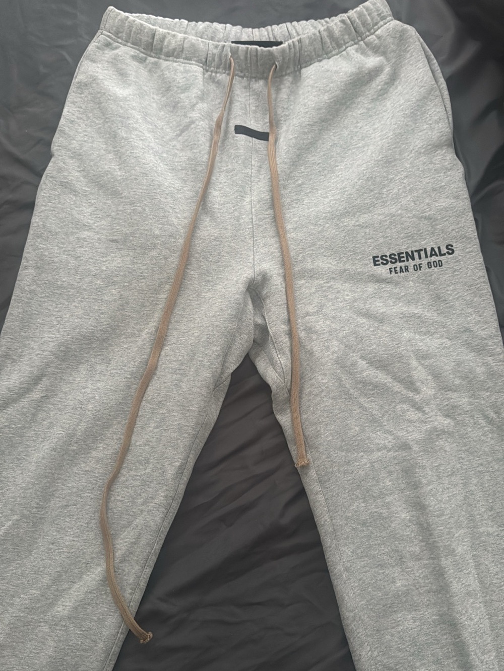 Fear of God Essentials Grey Sweatpants Size Medium – Authentic (GOAT)